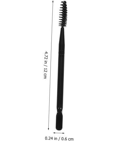 DOITOOL 1PC Eye shadow brush Eyebrow Brush for Women mascara Professional Eyebrow Brush Bamboo Eyelash brush Eyelash Brush Wooden eyelash brush eyebrow brush major M Black - Buy Online on GoSupps.com