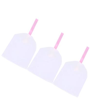 Beatifufu 3pcs Foaming Net Bar Soap Soft Soap Bag Soap Saver Bag Soap Loofah Bag Soap Sack White or