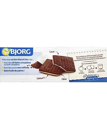  G n rique BJORG - Organic Cocoa Filled Biscuits - 150g: Discover our delicious duo of crispy and melt-in-your-mouth biscuits filled with organic cocoa cream. Pack of 3 - Sold as a Pack - Buy Online on GoSupps.com