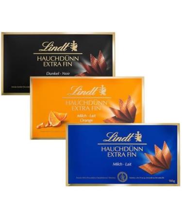 Lindt - Box of chocolate squares EXTRA FINE - Milk 180g - Buy Online on GoSupps.com