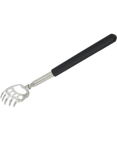 Telescopic Stainless Steel Back Scratcher - Extendable Household Massager (Black) | International Shipping - Buy Online on GoSupps.com