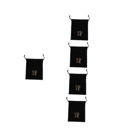 Healeved 5pcs Hair Dryer Storage Bag Portable Backpack Travel Hair Dryer Bag Multifunctional Bag Jewelry Tool