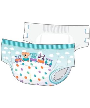 Rearz Critter Caboose Brief Adult Printed Diapers - Large (12 Count) - 7600ml Absorbency - Buy Online on GoSupps.com