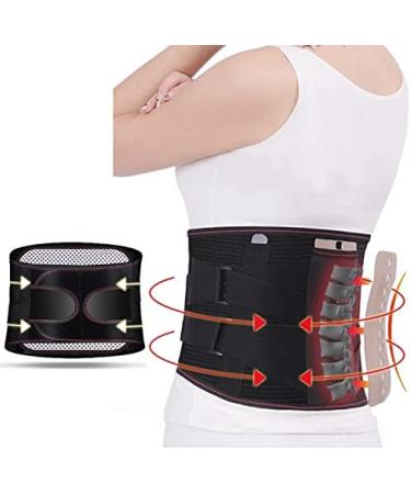 Adjustable Self-Heating Tourmaline Magnetic Therapy Waist Belt | Lumbar Support & Back Pain Relief - International Shipping - Buy Online on GoSupps.com