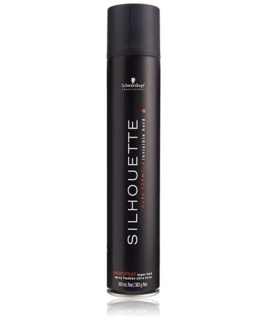 Schwarzkopf Silhouette Super Hold Hairspray 500ml - Unscented - 16.9 Fl Oz - Pack of 1 - Buy Online on GoSupps.com