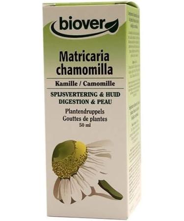 Biover - Chamomile Liquid Extract - 50 ml bottle - For good digestion and beautiful skin - Buy Online on GoSupps.com