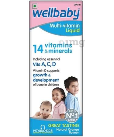 JOKE Wellbaby Multivitamin Liquid for Baby - 200ML