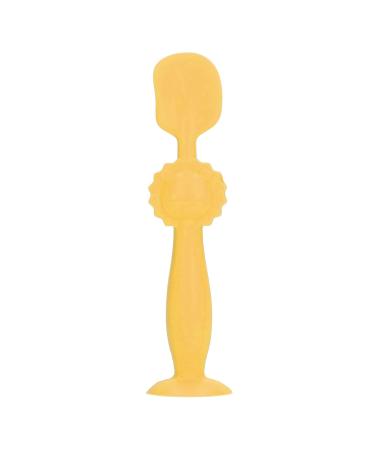 Soft Silicone Baby Butt Cream Applicator - 5.9 Inch Diaper Rash Spatula with Suction Base - Ideal for Easy Application (Yellow) - Buy Online on GoSupps.com