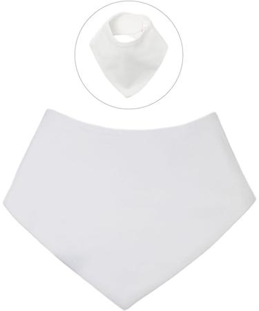 Royal Icon Baby Bandana Bibs - Set of 3/6/12Pc White Bibs for Newborn Boys and Girls 0-6 Months - Stylish, Soft, and Absorbent Dribble Bibs - Buy Online on GoSupps.com