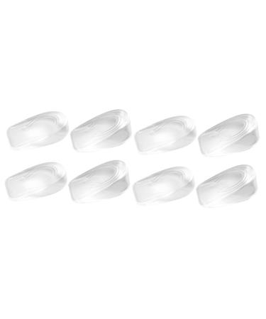 NOLITOY 4 Pairs Heightening Insoles Height Insoles Shoe Lifts Height Increasing Insoles Feet Care Products for Women Height Elevator Insoles Lifter Damping Gel Men and Women