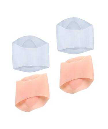 2 Pairs Silicone Arch Support Insole Arch Support Gel Insoles Shoe Inserts for Women Foot Arch Support Adhesive Insole Men and Women Arch of Foot Foot Pads