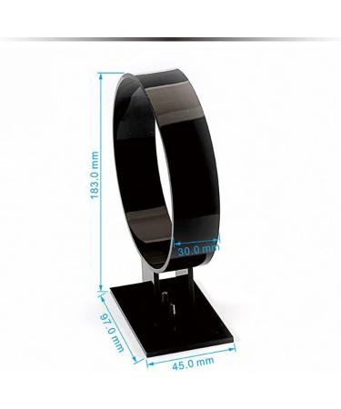 JIHUOO Acrylic Headband Holder | Transparent Hairband Storage & Display Stand for Accessories - Buy Online on GoSupps.com