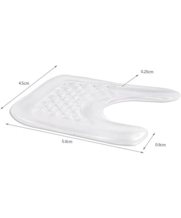 CLISPEED 10 Pairs Toe Protector Remover Pads U Shaped Foot Pad Heel Cushion Inserts Gel Pads Gel Cushions Felt Pads Shoes Stickers Feet Sticker High Heel - Buy Online on GoSupps.com