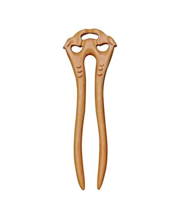 LALAFINA Sandalwood U-shaped Hairpin Dropshipping Hair up