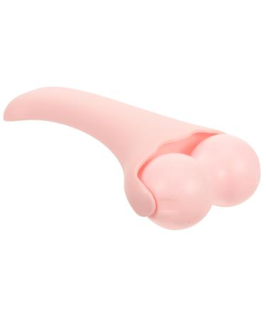 FRCOLOR Ice Muscle Cold Compress Lifting Massage Beauty Ice Roller Instrument Facial Massage Ice Roller (Pink) Portable Face Ice Roller Massager Walker Tool Plastic The Face