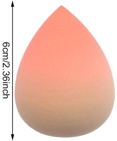 Soft And Elastic Color Cosmetics Egg Vibrant Make Up Sponge Achieve Seamless Makeup Looks Effortlessly(Black) - Buy Online on GoSupps.com