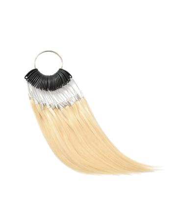 YANTAISIYU 30 strands/set 100% Human Hair Color Swatches Testing Color Sample Rings for Human Hair Extensions and Salon Hairdressing Hair Dying Sample (Blonde) - Buy Online on GoSupps.com
