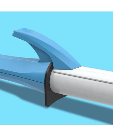 Wazor Ceramic Mini Curling Wand - Portable 1 Inch Curling Iron for Short Hair & Travel | Fast Heat-up & Auto Shut Off - Buy Online on GoSupps.com