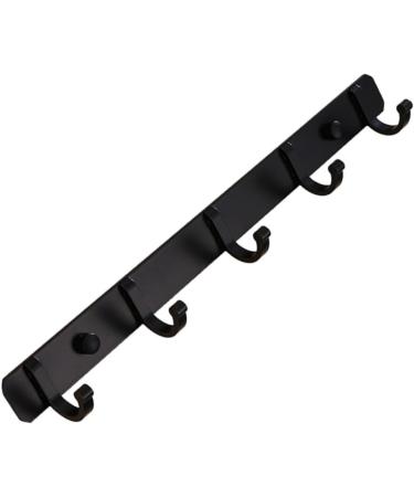 Alipis 3 Pcs Wall Mounted Clothes Hanger Towel Hanger Door Hanger Hook Coat Hanger Handbag 36X3CMx3pcs Blackx3pcs - Buy Online on GoSupps.com
