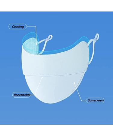 Ligart UPF 50+ Breathable Sun UV Protection Face Mask for Women - Black - Buy Online on GoSupps.com