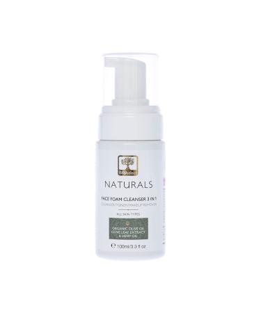 Natural Face Foam Cleanser 3 in 1 (100 ML)