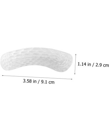 Buy NOLITOY 4 Pairs High Heel Stickers - Anti-Wear Silicone Heel Protectors & Grips for High Heels and Sneakers - Transparent 4D Design - Buy Online on GoSupps.com