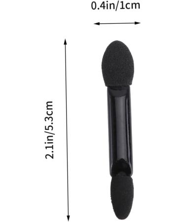 Beatifufu 10pcs Eye Shadow Sponge Applicator Eyeshadow Brushes Applicateur Dual Sides Eyeshadow Paupi re Black - Buy Online on GoSupps.com