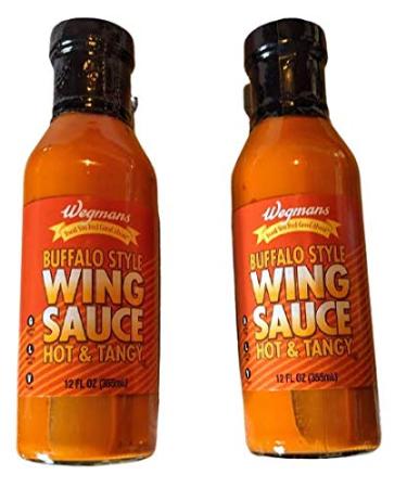 Wegmans Buffalo Style Hot & Tangy Wing Sauce, 12 Oz. (2 Pack)