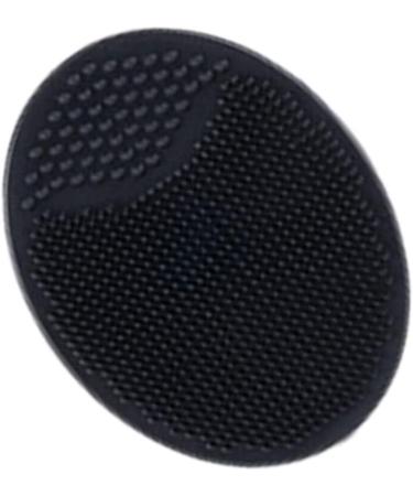 rongweiwang Face Scrubber Silicone Facial Clean Brush Exfoliating Brushes Scrubbing Exfoliator Pad Skin Scrubbers for Home Black - Buy Online on GoSupps.com
