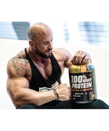 Nutrend 100% Whey Protein Powder Shaker 2250g (2.26kg) Ice Coffee Flavor 76% Protein Gluten Free Post Workout - Buy Online on GoSupps.com