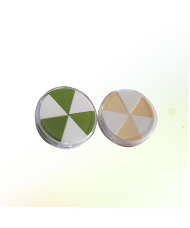 POPETPOP 2pcs Makeup Sponges Dust Puff Crown Bow Clip Powder Sponge Face Foundation Sponge Non-latex Sponge Make up Eyelashes for Dolls Cotton Pad Powder Puff Makeup Puff Boxed Beauty Tools