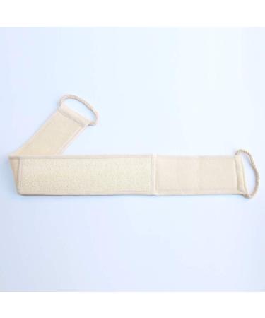 Luffa Exfoliating Back Scrubber - Double-Sided Natural Loofah Bath Sponge for Ultimate Shower Experience - Buy Online on GoSupps.com