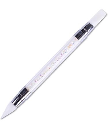 Nail Art Sculpture Pens Silicone Dual Head Manicure Carving Pen Rhinestone Beads Picker Tool Beauty Tools - Buy Online on GoSupps.com