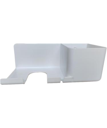 Blow Dryer Holder Blow Dryer Wall Stand Hanger - 3 Compartment No Drilling Hair Styling Tool Organizer for Curling Iron Hair Straighteners Comb Makeup Brushes Lvtfco - Buy Online on GoSupps.com