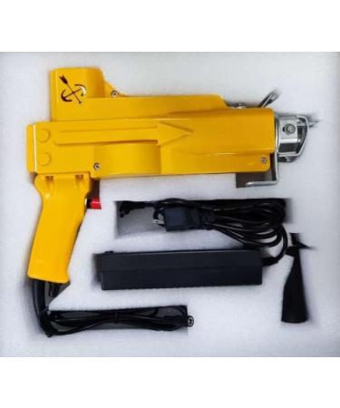 ZIOKOK Tufting Gun - 2-in-1 Electric Carpet Rug Weaving Machine Starter Kit - Yellow - Buy Online on GoSupps.com