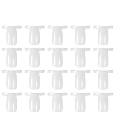 Ancllo 100 pieces nail tip presentation wrong nail tips display nail art color fields nail art pointed nail art tip practice tool for starter salon nail polish for holder ring board