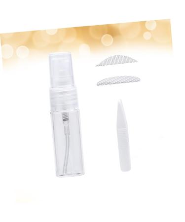 Outanaya 1 Pack Women Double Eyelid Sticker Spray Bottles Empty Makeup Spray Bottle Double Eyelid Paster Mesh 9*2cm As Shown