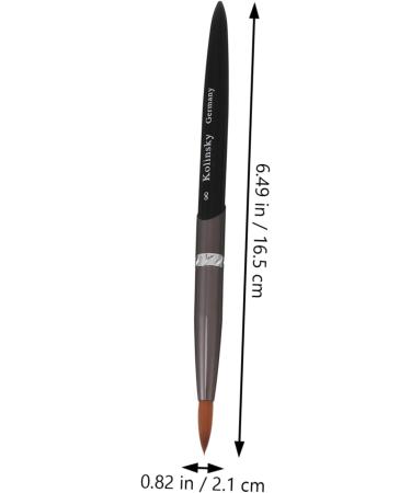 Beatifufu 1pc Nail Pen Dry Makeup Brush Cleaner Manicure Carving Pen Thin Nail Brush Professional Nail Carving Pen Nail Dotting Pen Nail Art Liner Brushes Manicure Painting Tool Alloy - Buy Online on GoSupps.com