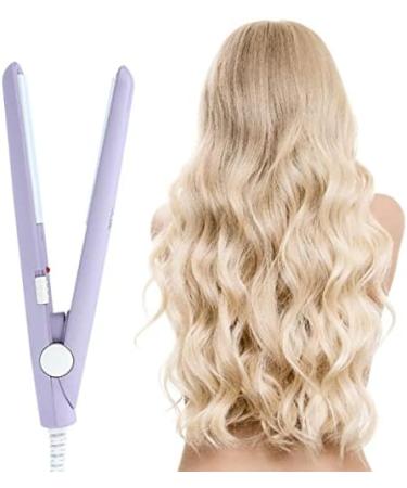 2 in 1 Mini Ceramic Tourmaline Hair Straightener Flat Iron - 4 Stylish Colors | International Shipping Available - Buy Online on GoSupps.com