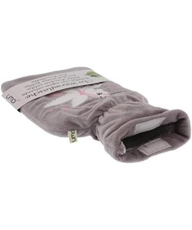 Premium Unicorn Hot Water Bottle 1L - Soft Fleece Cover Embroidered Velcro Fastener T V Certified - Buy Online on GoSupps.com