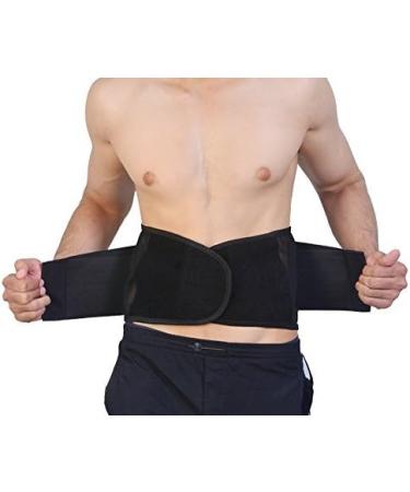 Neoprene Double Pull Lumbar Support Belt - XL (36-40 Inches) - Back Pain Relief - Buy Online on GoSupps.com