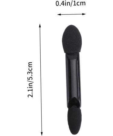 Baluue 10pcs Makeup Tool Kit Applicator Supple Sponge Face Concealer Puff Dual Eyeshadow Brush Kit Black - Buy Online on GoSupps.com