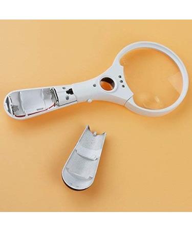 LED Light Hand-held Magnifier is Suitable for Reading Books Newspapers maps and Multi-Purpose Good Times - Buy Online on GoSupps.com