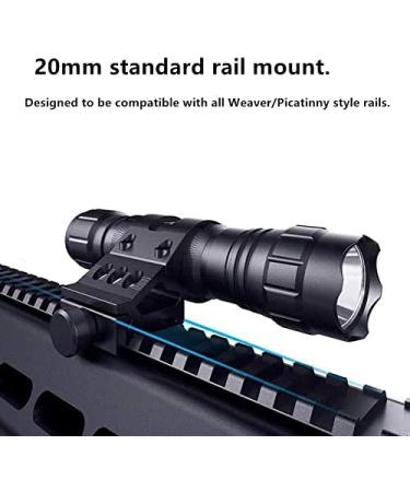 ACEXIER 1 Offset Picatinny Flashlight Mount - Durable & Adjustable for Tactical Gear | International Shipping Available - Buy Online on GoSupps.com