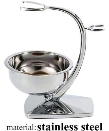 GHQyp Men's Shaving Brush Set - High-Quality Silberspitz Dachshaar Brush & Stylish Razor Holder - Perfect for International Grooming Needs - Buy Online on GoSupps.com