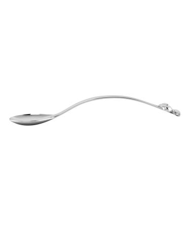 Krysaliis Sterling Silver Duck Baby Spoon | .925 Solid Silver | Engravable Gift with Gift Box - Buy Online on GoSupps.com