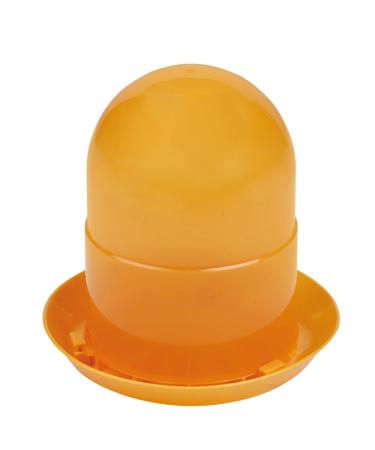 Nobby chick feeder plastic 2 kg 19 x 19.5 cm orange