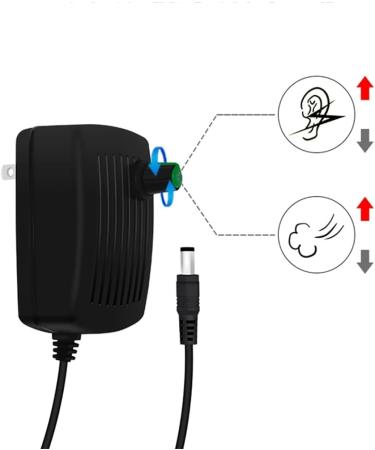 Portable Electrical Air Pump - Mini Adjustable Volume Pump for Air Petrol Pouches & Filling Bags - Buy Online on GoSupps.com