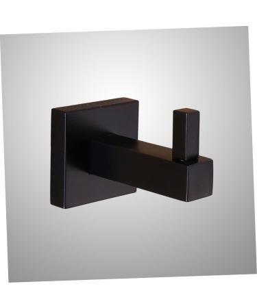 Alipis 2pcs Towel Hook Black Hooks for Hanging Coat Hook Towel Hanger Clothes Hook Accessories Matte - Buy Online on GoSupps.com
