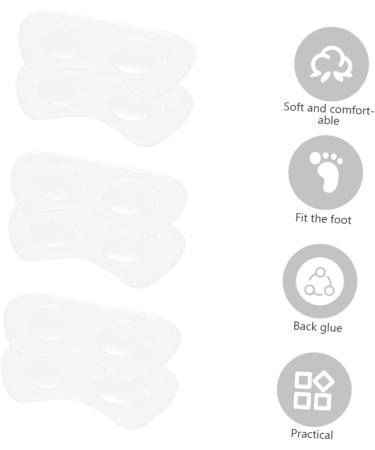 Shop Mobestech 9 Pairs Clear Heel Cushion Pads | Comfort for Women's High Heels & Dress Shoes - International Shipping Available - Buy Online on GoSupps.com